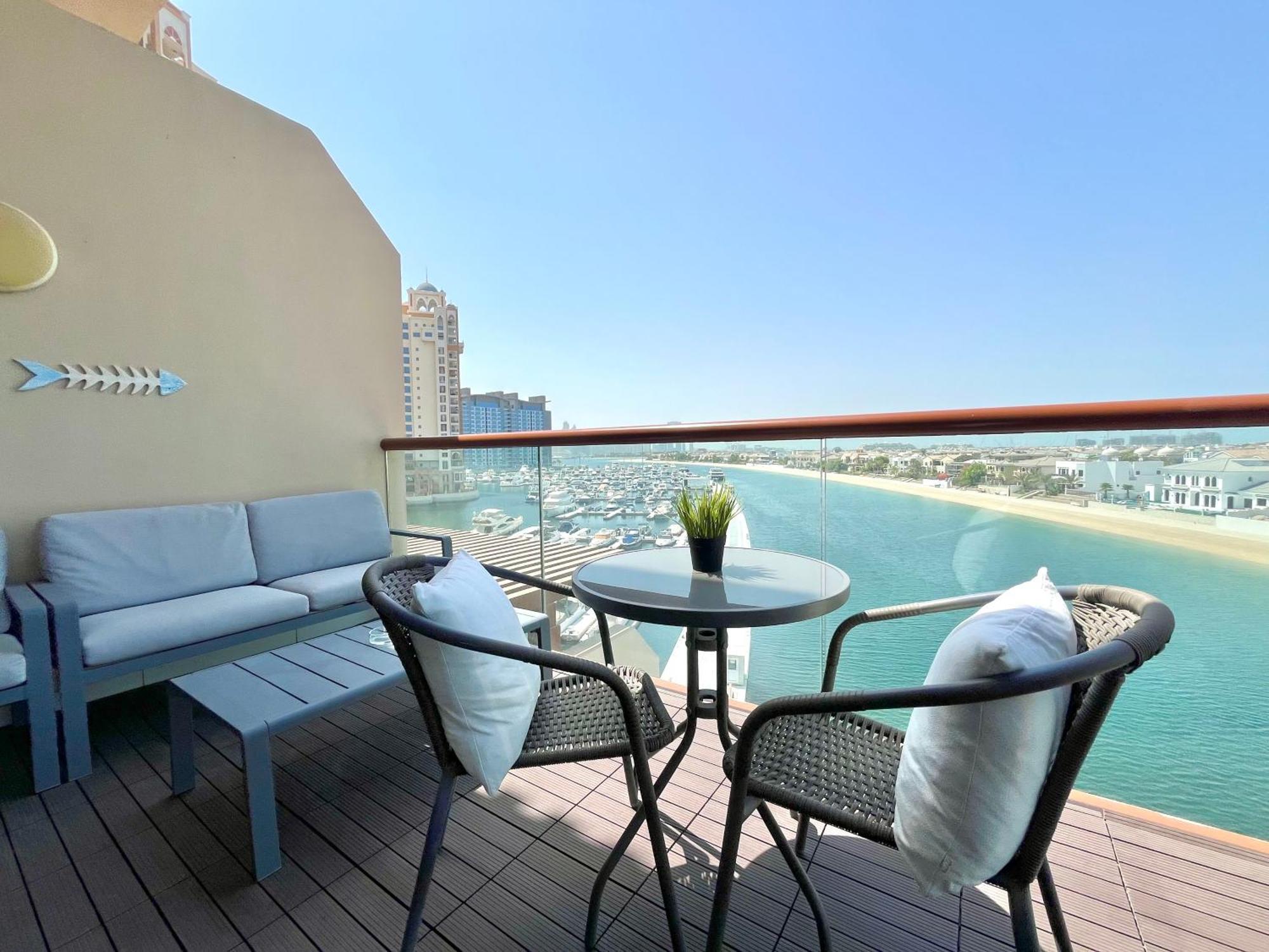 Palm Jumeirah Upgraded & Cozy Boutique Apartment Dubai Eksteriør billede
